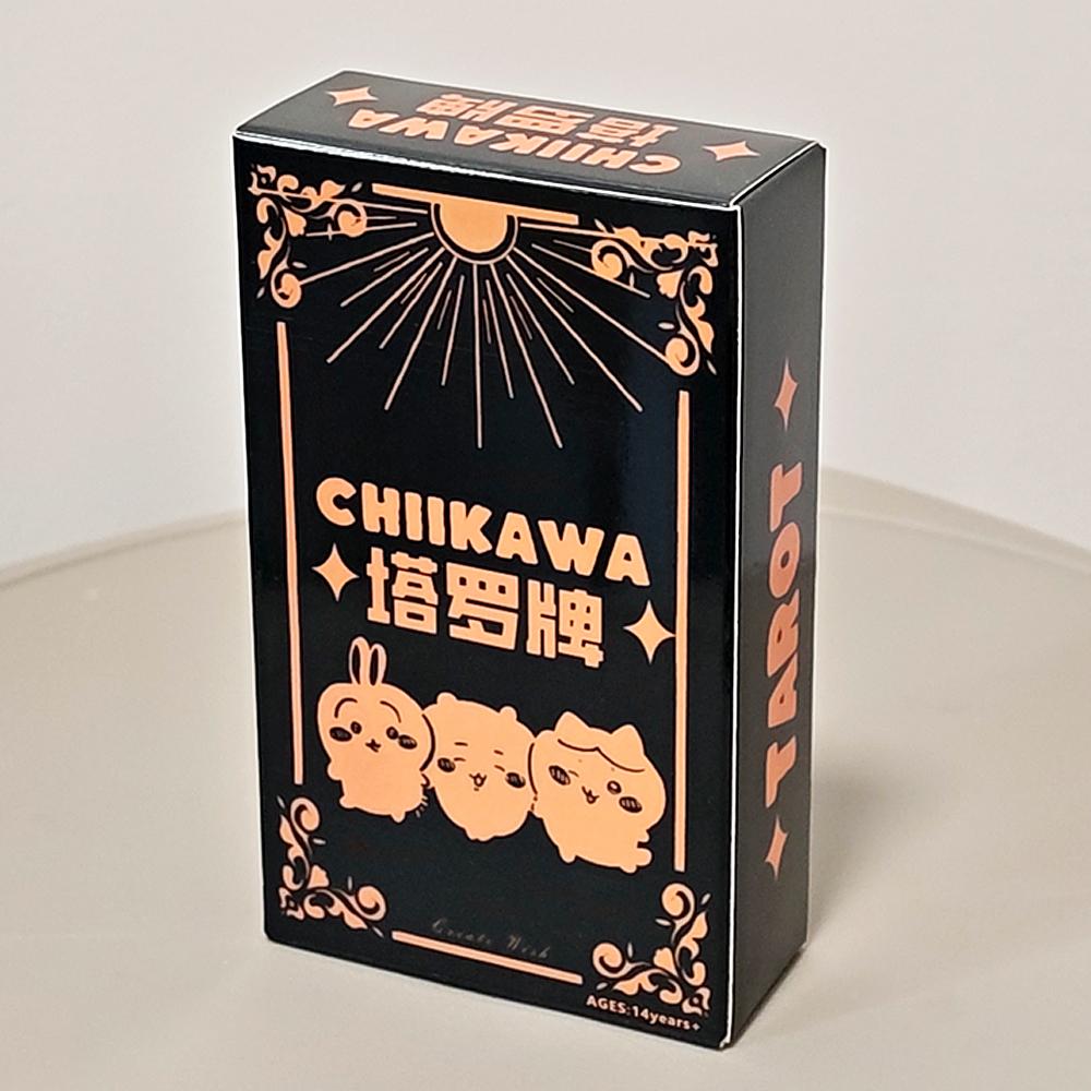 Chiikawa Tarot Deck 10.3*6cm 78 Cards Featuring The Beloved Characters of Chiikawa Hachiware Usagi and Their Charming Friends