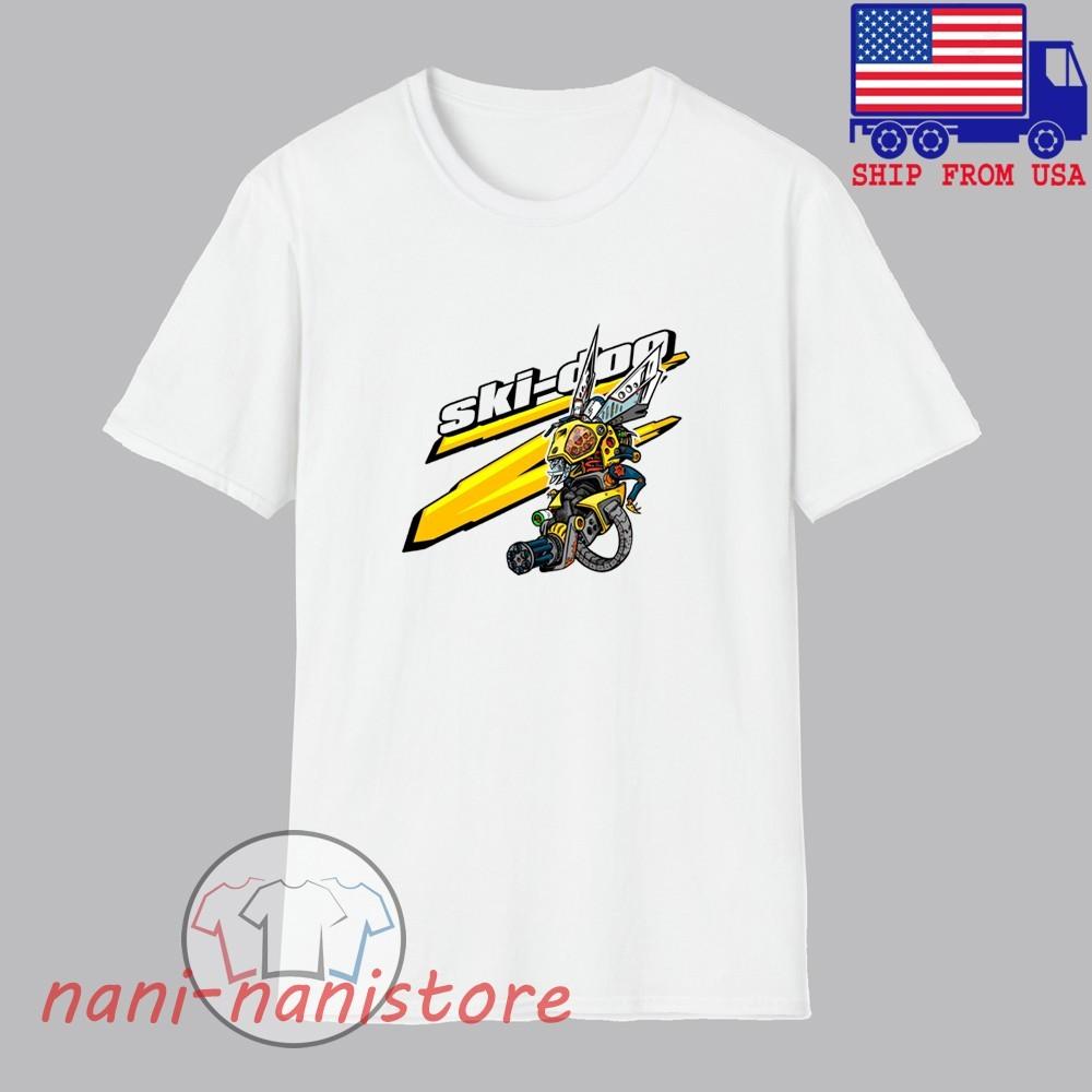 

SkiDoo Ski Doo Team Snowmobile Men#039;s White Size S5XL Unisex T-Shirt XXXL