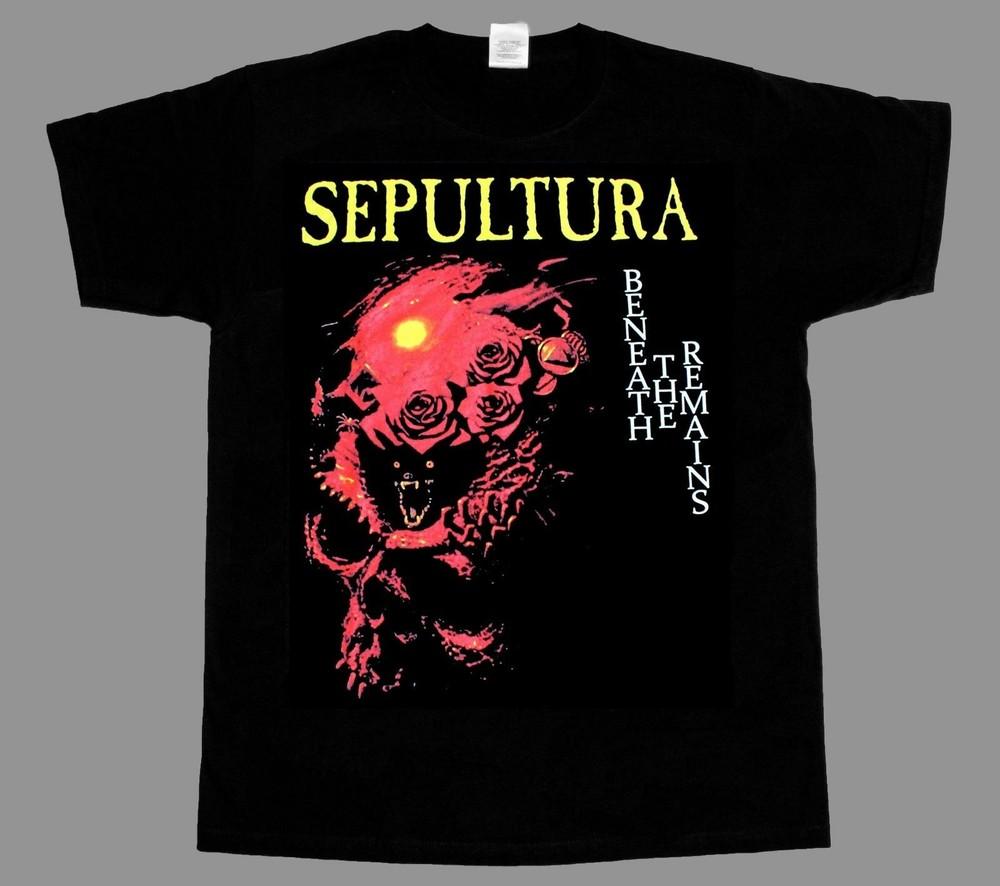 SEPULTURA BENEATH THE REMAINS89 BLACK T SHIRT L
