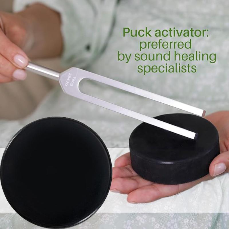 1PC Portable Rubber Therapeutics Tuning Fork Healing Activator Tuning Fork Activator Harmonious Tone Fork Accessory