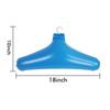 Inflatable Hanger Travel,Portable Folding Clothes Drying Rack,Space Saving Coat Storage Racks for Camping Indoor Outdoor,5PCS