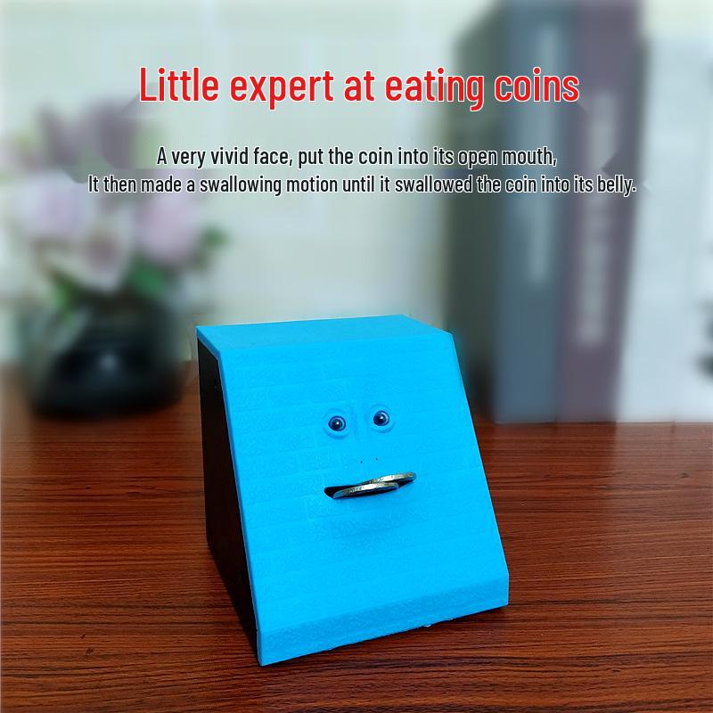 Creative Monkey Face Money Box - Interactive Sensor with Music and Motion for Kids