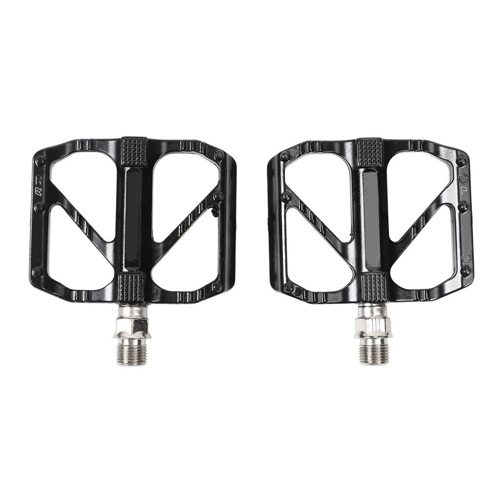 2 buc Pedale Bicicletă Aliaj Aluminiu cu Rulment Eliberare Rapidă Pedală Platformă Bicicletă pentru Biciclete de Șosea și Biciclete Montane