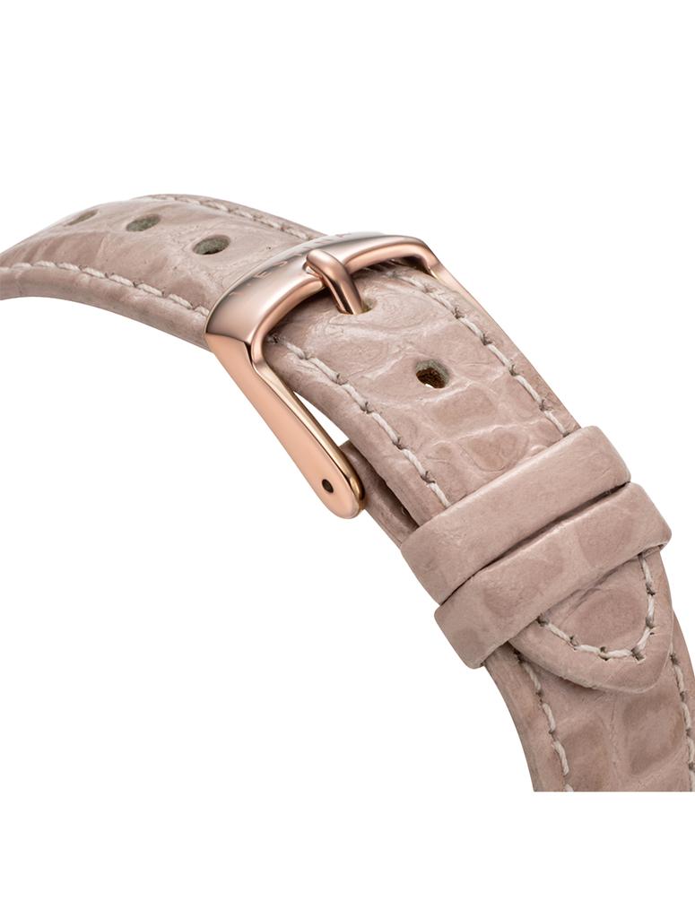 Jeieseutina Nuovo Tempo Rectangle Leather Watch (Jwt2Le5Bs502Rgpk0)