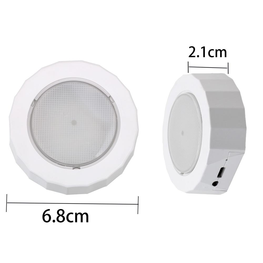 Rechargeable Car Roof USB Reading Light Ceiling Magnet Lamp Night Light