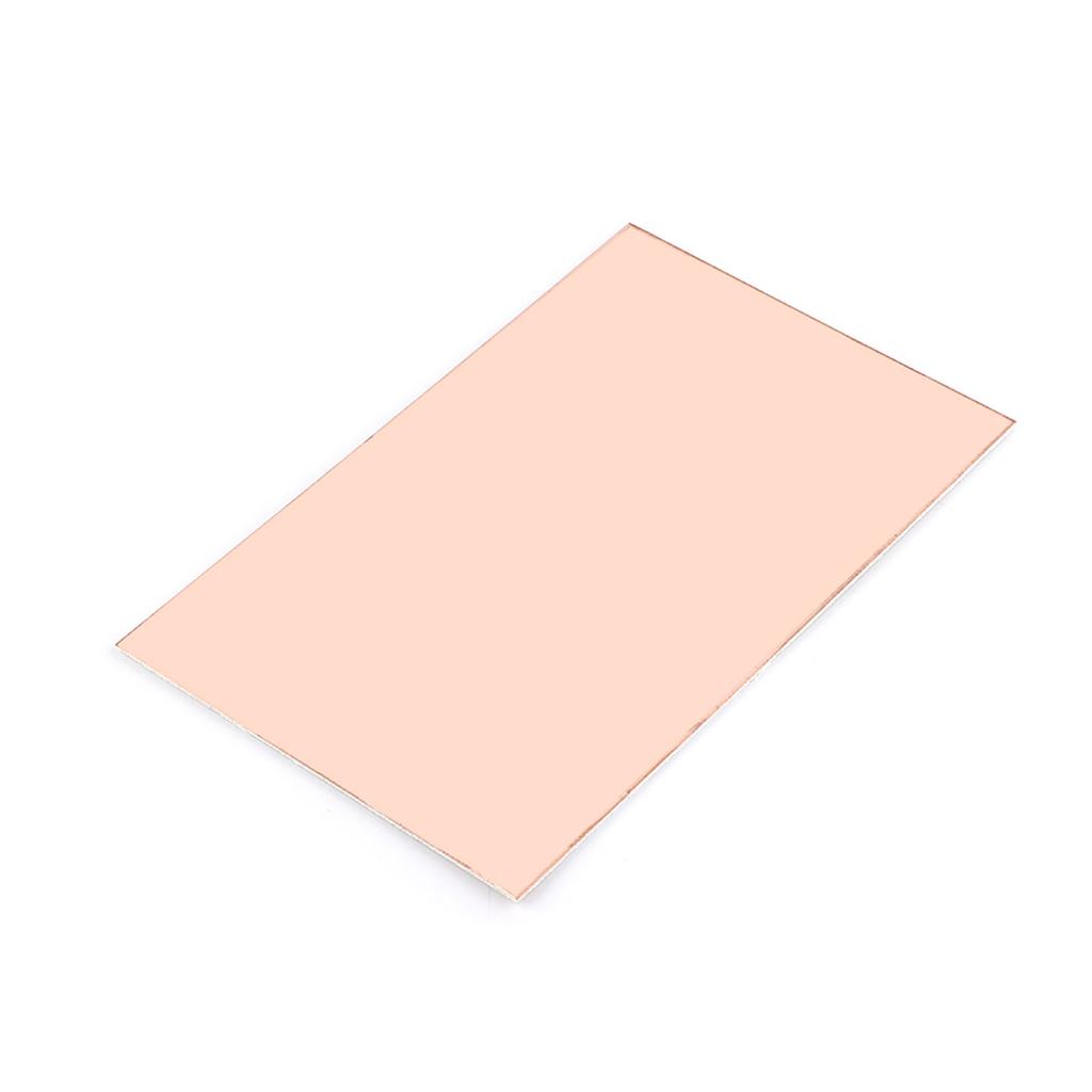 10pcs 1.5mm Single Sided brass Laminate Sheets Clads Board Accessories for DIY Electronics & Circuit Board Creation