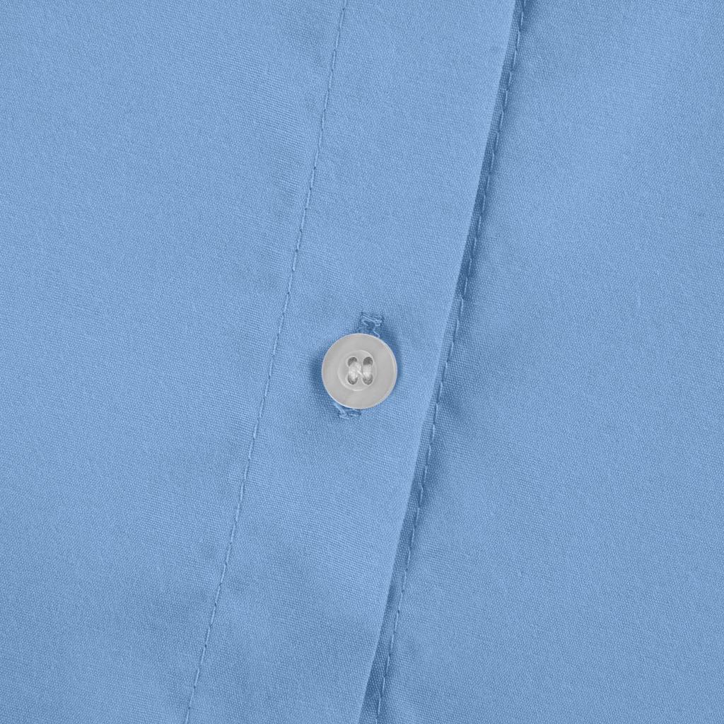 Women's High Waisted Slim Tie Up POLO Collar Temperament Commuting Solid Color Dress