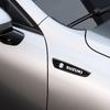 GMRT3 2PCS Car Fender Blade Decal Badge 3D Metal Car Body Protective Sticker For Suzuki JIMNY grand vitara sx4 swift Alto