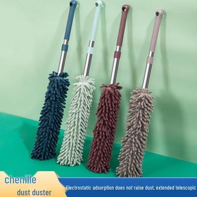 Retractable Chenille Duster Brush for Car & Home Cleaning