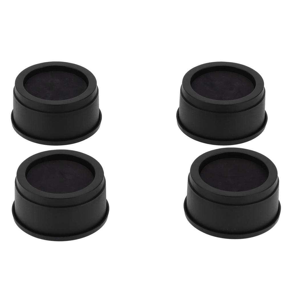 4PCS Round Furniture Feet Mat Rubber Sponge Plastic NonSlip Risers Lifts Height Floor Protector