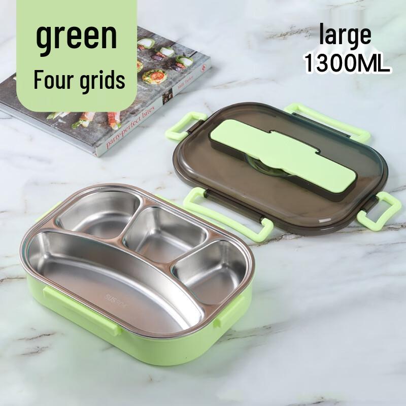 Ruhan Insulated Stainless Steel Divided Lunch Box