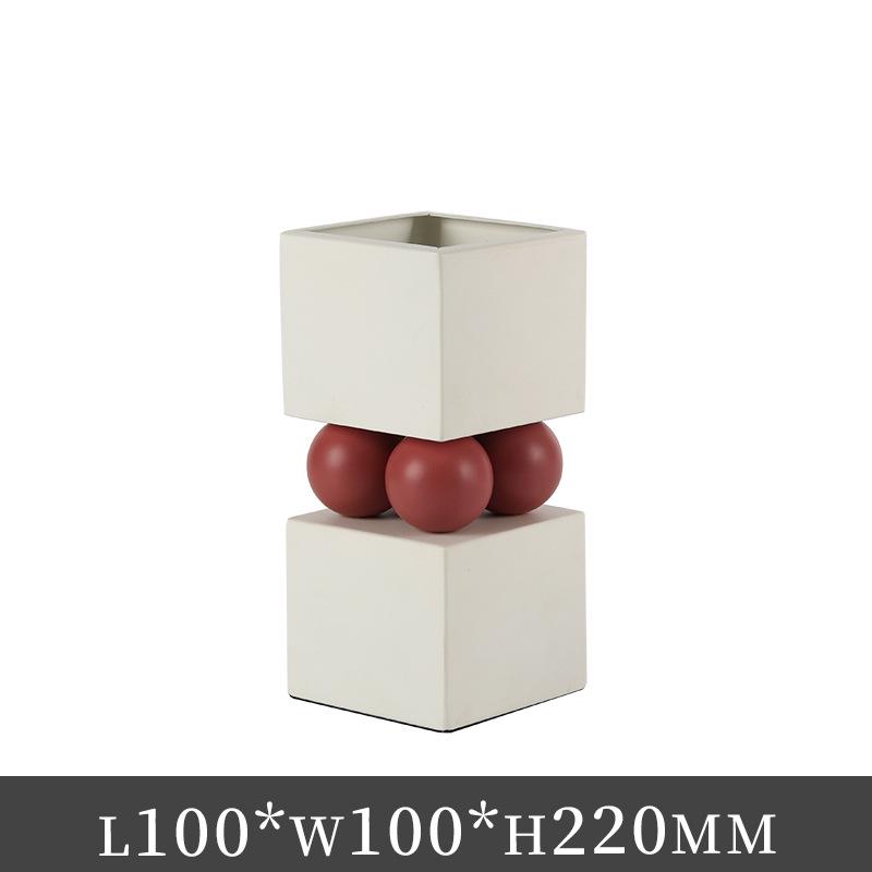 

Modern Metal Art Flower Vase for Living Room and Dining Table Decor