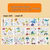 Extra Long Kids' Graffiti Coloring Scroll: Wall-Stickable Canvas for Girls