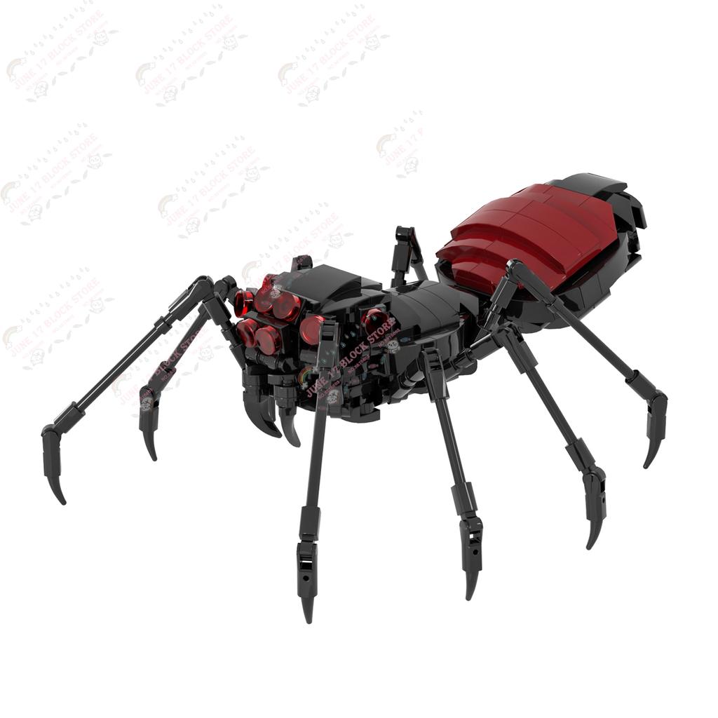 MOOXI Backroomed Horror Figuren Partystörer Fortgeschrittenes MOC Bausteine Set Erwachsene Modelle Steine Diorama Dekorationen Kinder Spielzeug