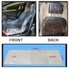 50/100Pcs Disposable Car Seat Covers Protective Anti-Fouling Waterproof Dustproof Protector Universal Auto Interior Supplies