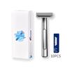 Double Layer Half Blade Manual Razor with Floating Head