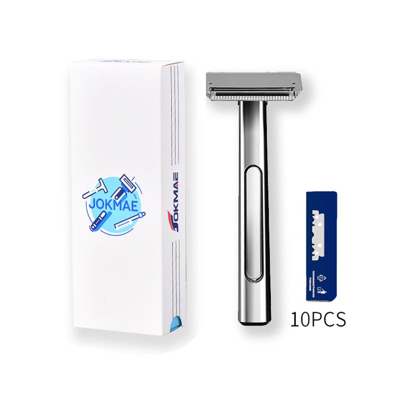 Double Layer Half Blade Manual Razor with Floating Head