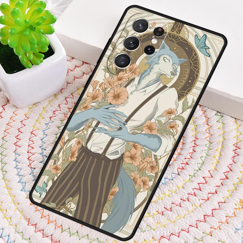 BEASTARS Handyhülle für Samsung Galaxy note 10 pro S26 Ultra S23 S24 FE S25 S21 S22 PLUS stoßfest Hülle