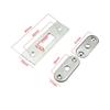 Invisible/Mortise lock,Sliding Door Invisible Hook lock,Alloy Lock body,For Framed Glass Door,strong, durable,Door Hardware