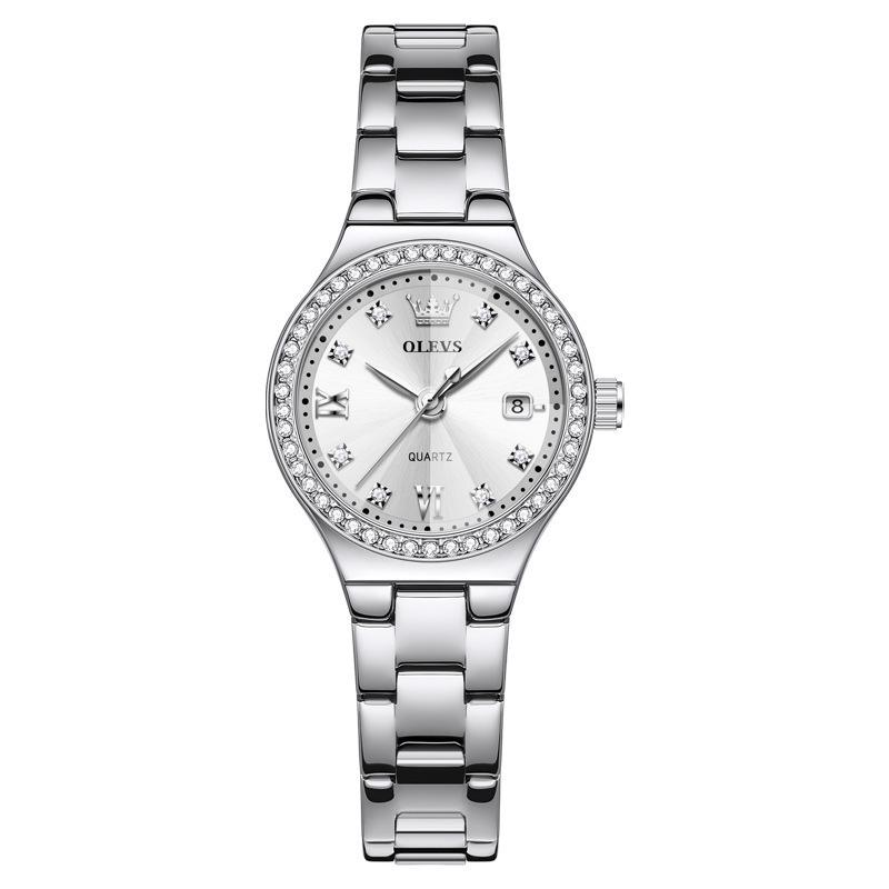 OLEVS Ladies' Diamond Luminous Waterproof Quartz Watch