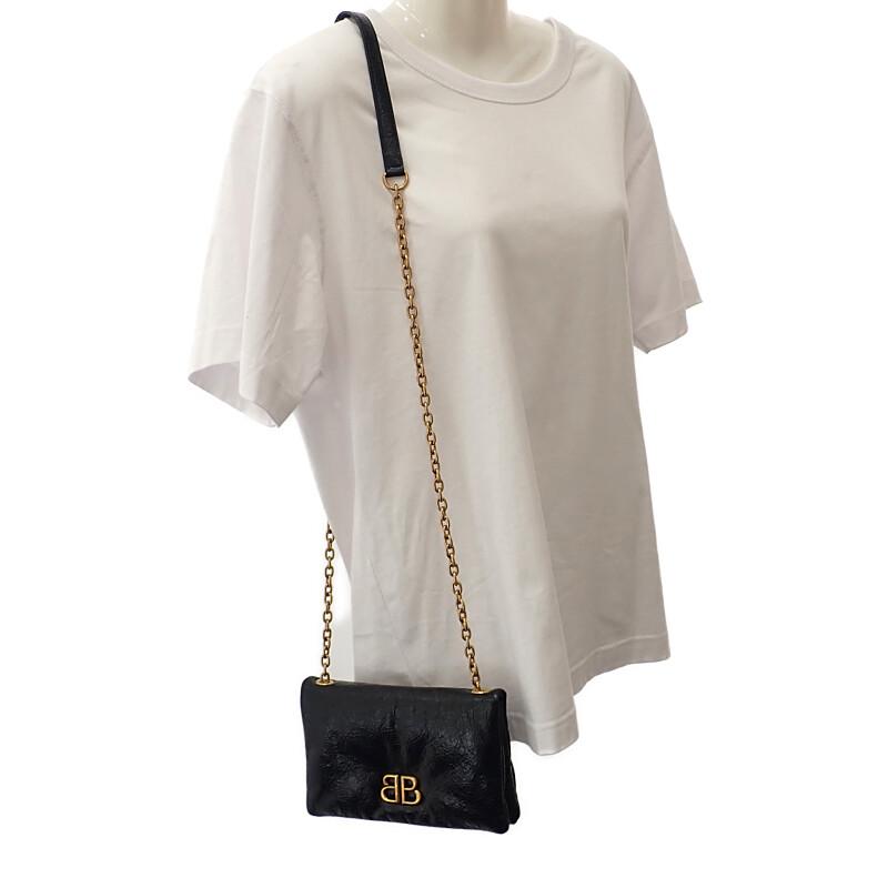 BALENCIAGA  8105622ABLP1000 Shoulder Bag black lambskin Women