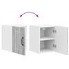 Wall Cabinet LUCCA Grey Sonoma 30 x 31 x 40 cm Particleboard