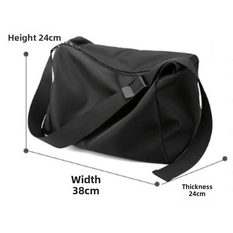1 Stück Große Kapazität Wasserdichte Sport-Schultertasche Leichte Lässige Crossbody Reise-Sporttasche