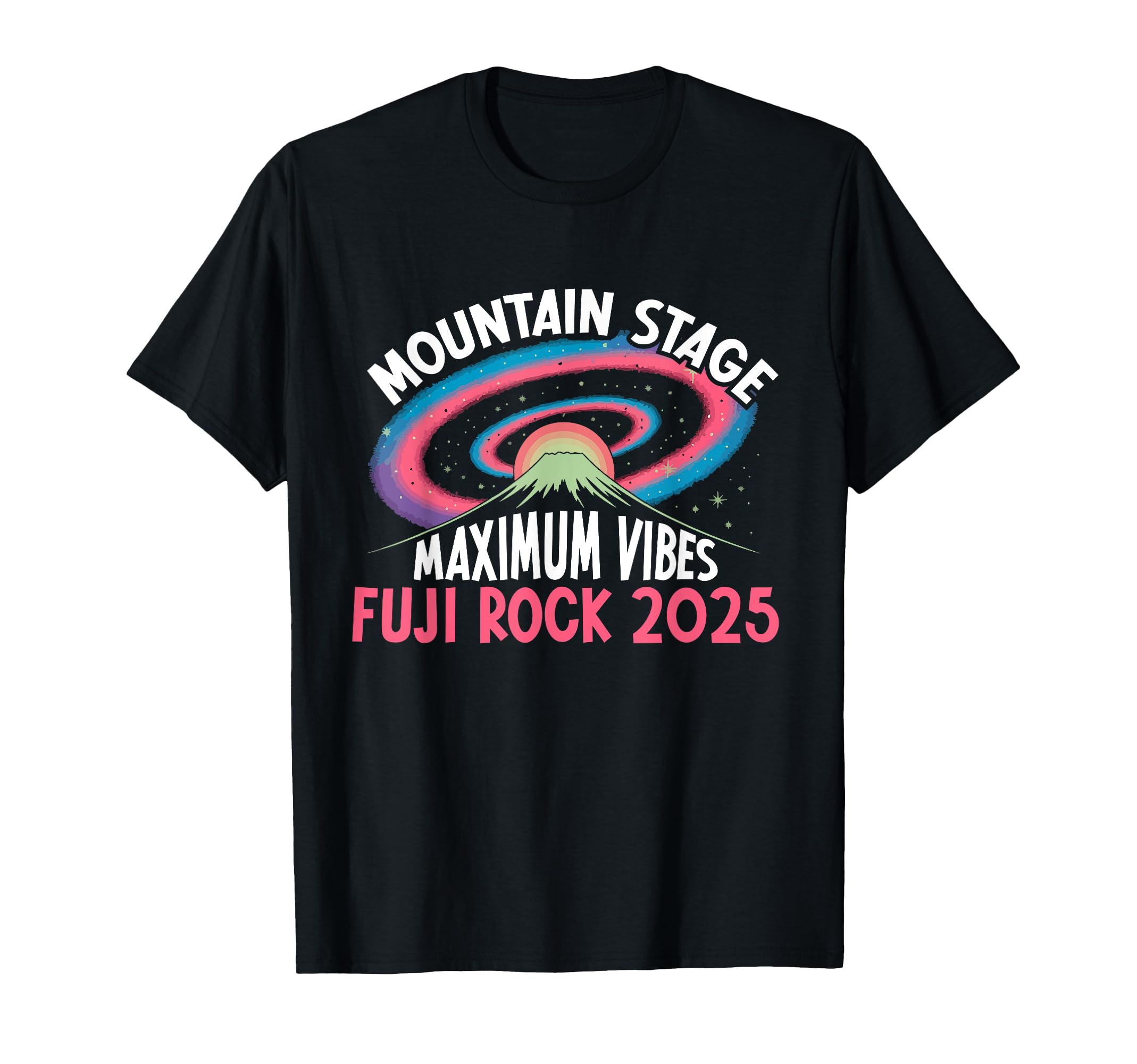 

Футболка Fuji Rock 2025 Mountain Stage Maximum Vibes Festival Design