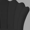 Office Chair/armchair for a Studio, Office, Beauty Salon FLOWERS Black
