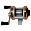 New Mini Winter Ice Fishing Wheel Double Rocker Arm Metal Main Body with Line Ice Pole Drum Bait Runner Fishing Reel Cast Drum Wheel
