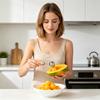 Watermelon Cutter Stainless Steel Fruit Slicer Multipurpose Kitchen Tool for Watermelon Mango Pineapple Cantaloupe