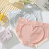 8Pcs Cotton Crotch Bowknot Panties Mid Waist Underwear for Women Breathable Seamless Briefs  Gifts