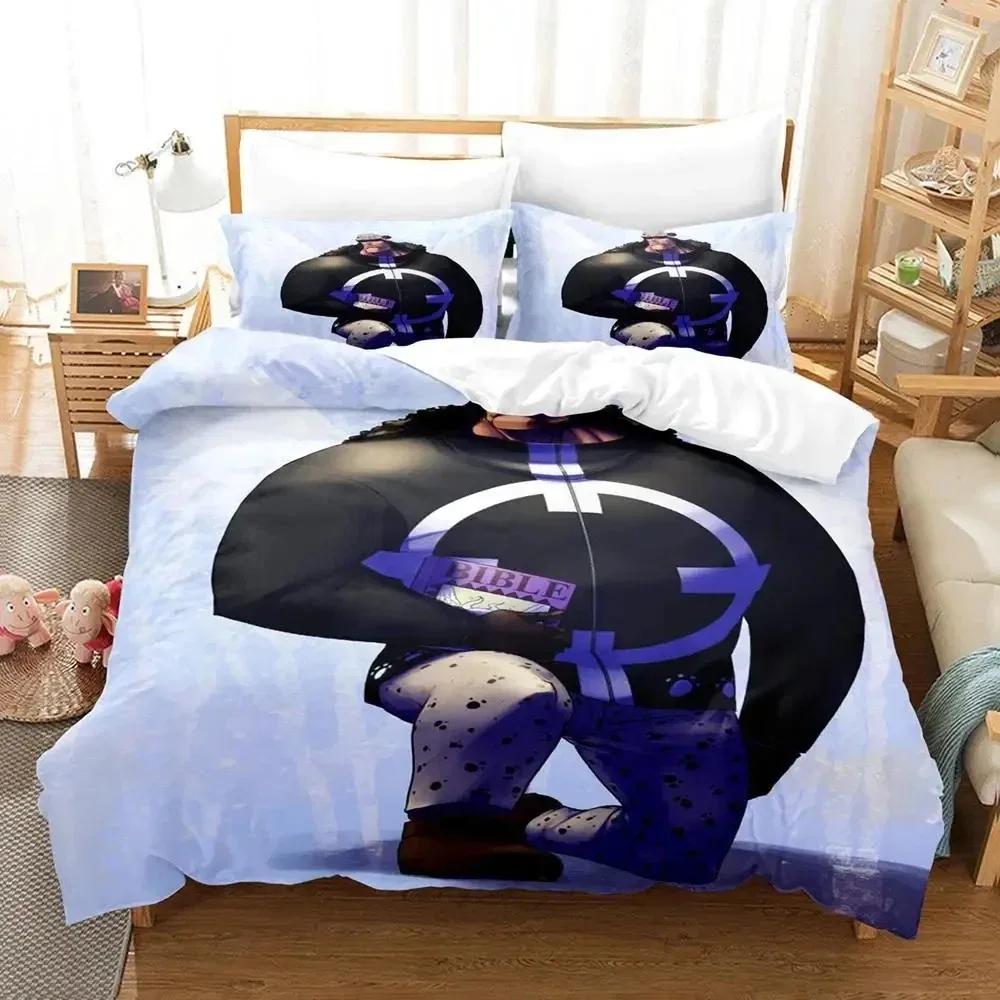 Anime Bartholemew Kuma Sängklädesset Påslakan Sängset Täcke Örngott Täcke king Queen Size Pojkar Vuxen Sängkläder