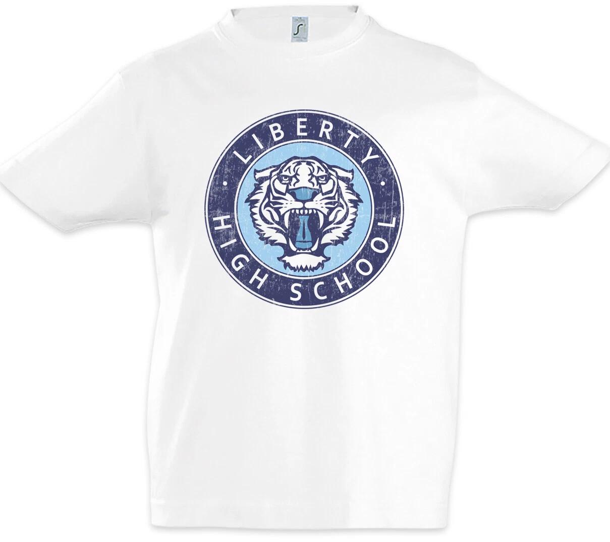 Liberty High I Kids Boys T-Shirt 13 School Reasons Logo Why School Sign- 120
