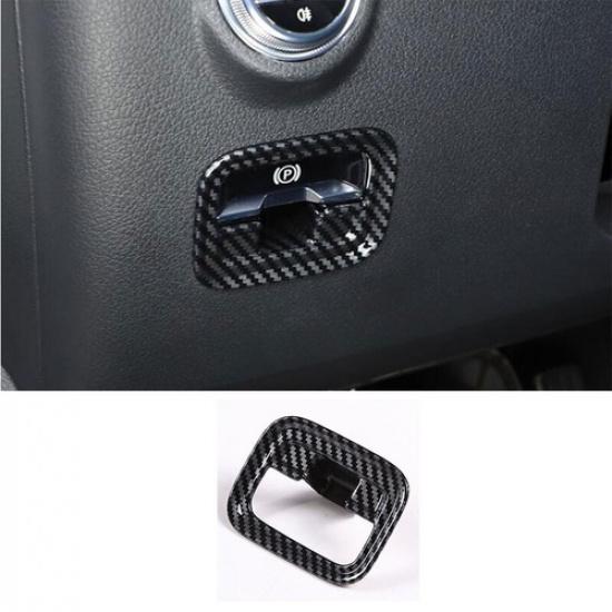 For Benz GLC X254 2023-24 ABS Carbon Fiber Electronic Handbrake Decorative Frame