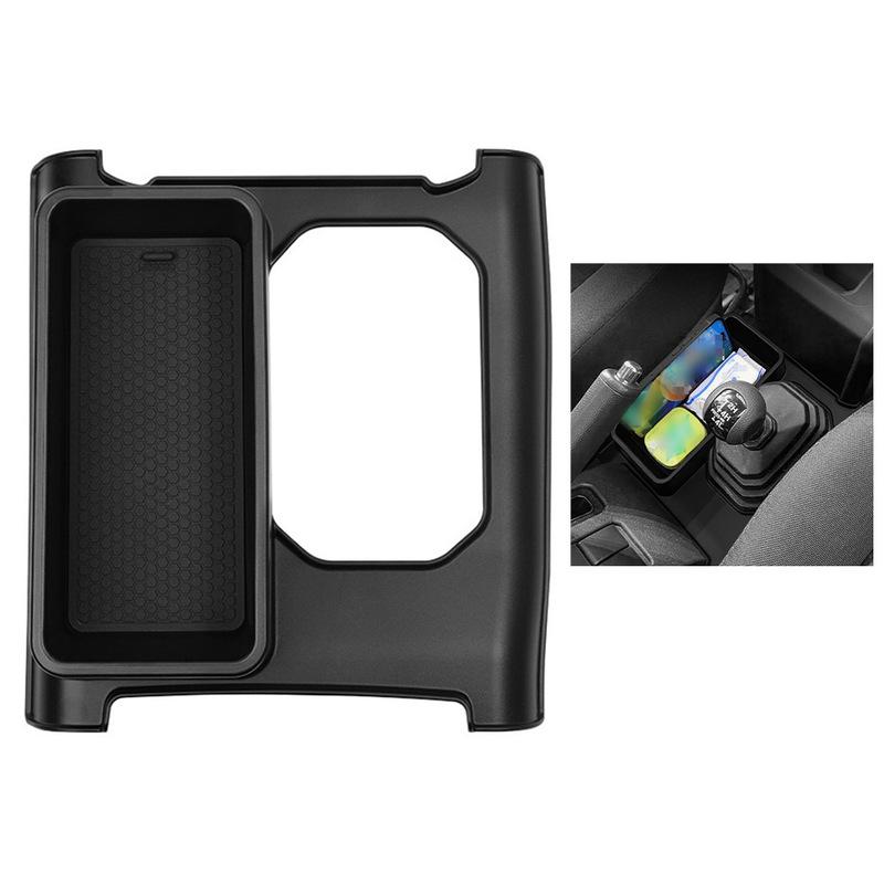 For Suzuki For Jimny 2024-2025 Car Gear Shifter Storage Box Center Console Organizer Phone Holder Auto Interior Accessories