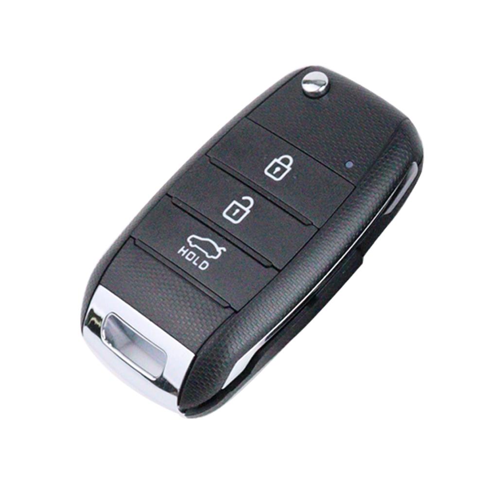 For Kia Kia K2 K3 K5 Carens Cerato Forte Cadenza  Car Key Fob Case Shell Housing Car Flip Folding Key Shell