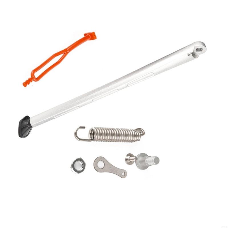 28GC 43cm Side Stand for K8 Motocross Aluminum Motorcycle Kickstand Side Support Stand Modification Kickstand with Accessory