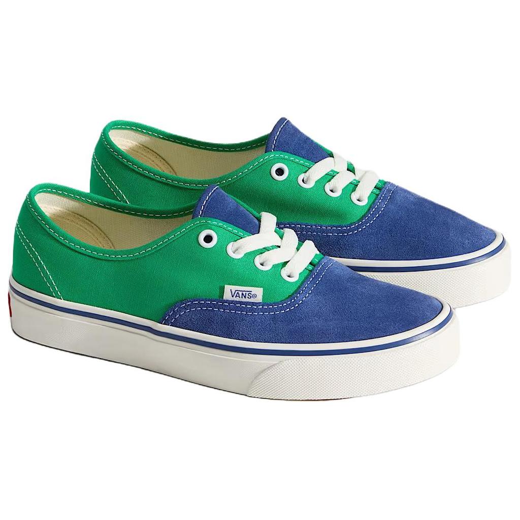 Vans Authentic Low top Skateboard Shoes Unisex Green Blue VN000EHHNVY