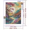 5d DIY Diamond Painting Cross Stitch Color Abstract Scenery Diamond Embroidery Mosaic Home Decor
