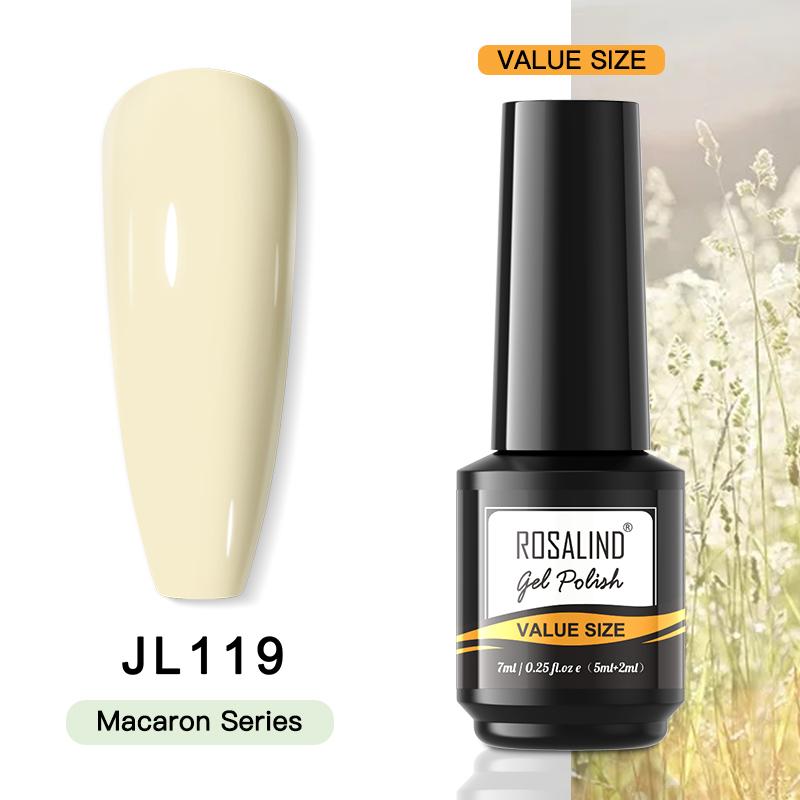 ROSALIND Lac de unghii cu gel 40 de culori Manichiura semipermanente Lacuri gel pentru arta unghiilor Baza hibrida Top coat Lac gel 15ML
