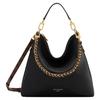LOUIS VUITTON Calfskin Shoulder Bag Women's Black M29195