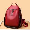 Schultasche Damen Rucksack 1011 Neuer PU Weiches Leder Rucksack mit großem Fassungsvermögen Pendler Tasche für Frauen Freizeit Rucksack Tasche für Frauen