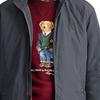 Polo Ralph Lauren Solid Color Polo Pony Embroidered Zip Collar Casual Jacket Men jackets Gray 710728196-002