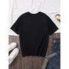European size Cartoon Letter NURSE Print T-Shirt, Casual Short Sleeve Top For Spring Summer, Women's Clothing