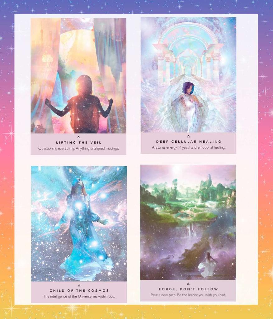 [Japanese] The Starseed Oracle Oracle Cards, Tarot Cards, Fortune Telling with Japanese Instructions [Authentic]