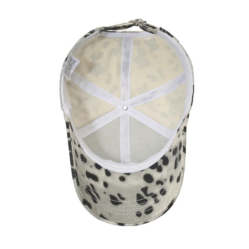 Leopard Print Baseball Cap Unisex Sun Protection Outdoor Cap Spring Autumn Cap