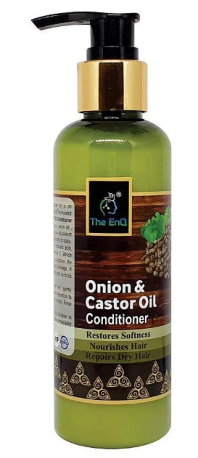 @ The EnQ Onion & Castor Oil Conditioner For Cosmetic 200 ml
