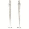 Taper Gage 1/32-5/8 Inch 1-15mm Stainless Gap Hole Taper Welding Gauge Test Ulnar Inch & Metric