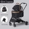 Lightweight Foldable Pet Stroller for Small Dogs & Cats
